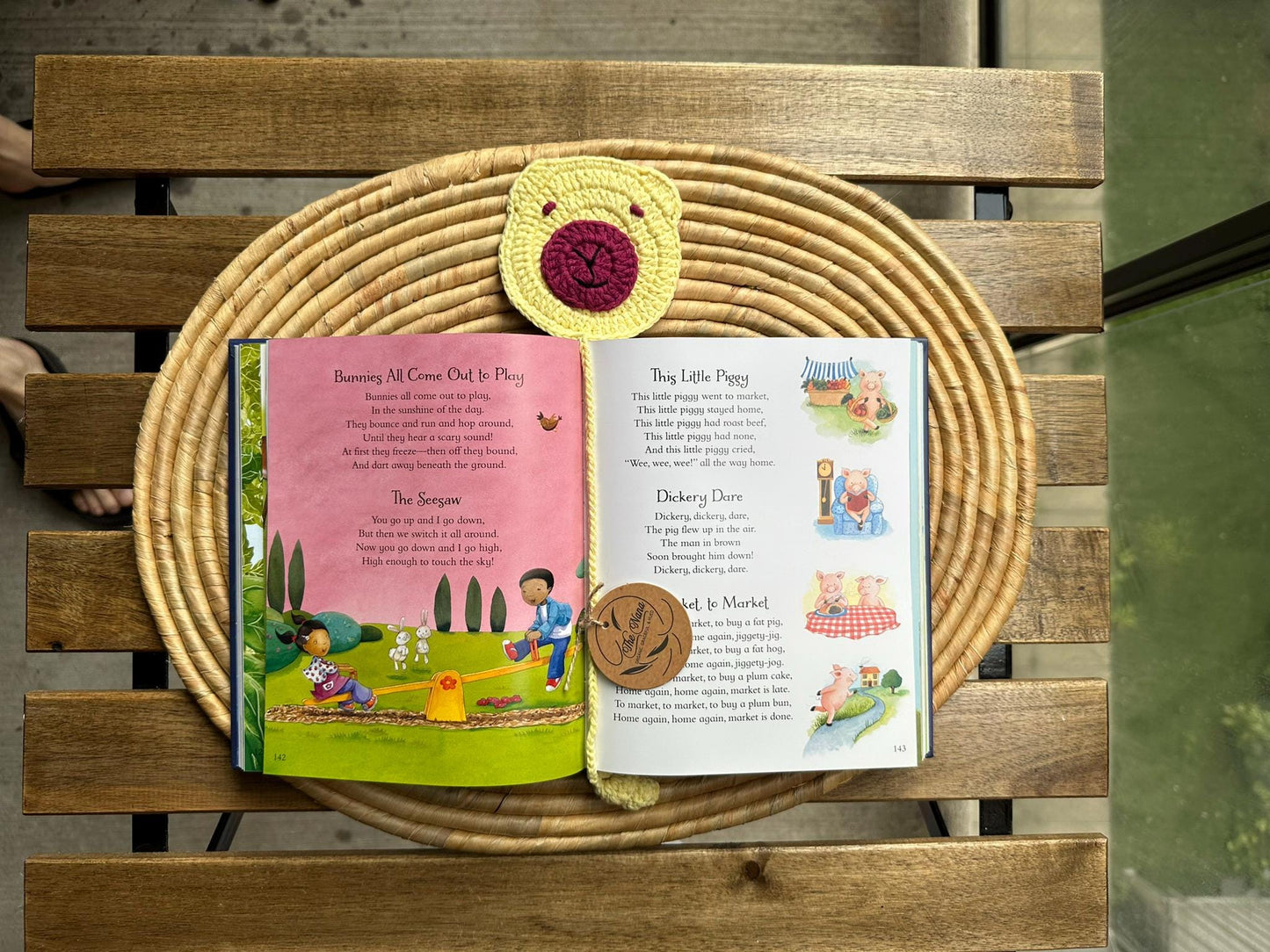 Charming Handmade Cotton Yarn Bookmarks – Perfect for All Ages