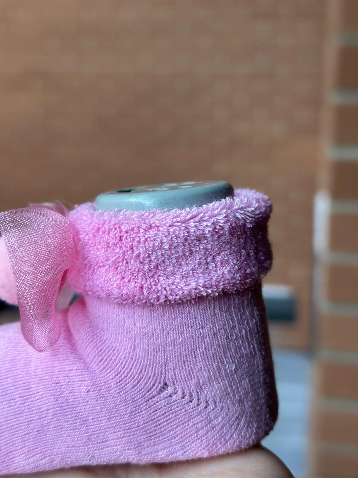 Organic Winter Baby Socks, Thick Warm Non-Slip Cotton Floor Socks for Newborns & Toddlers 0-6M, Girls & Boys