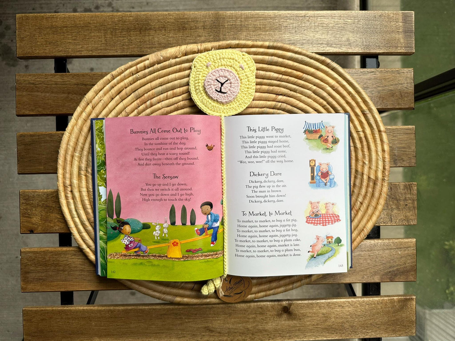 Charming Handmade Cotton Yarn Bookmarks – Perfect for All Ages