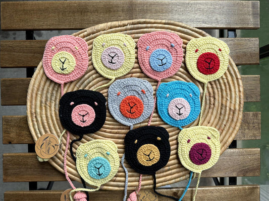 Charming Handmade Cotton Yarn Bookmarks – Perfect for All Ages