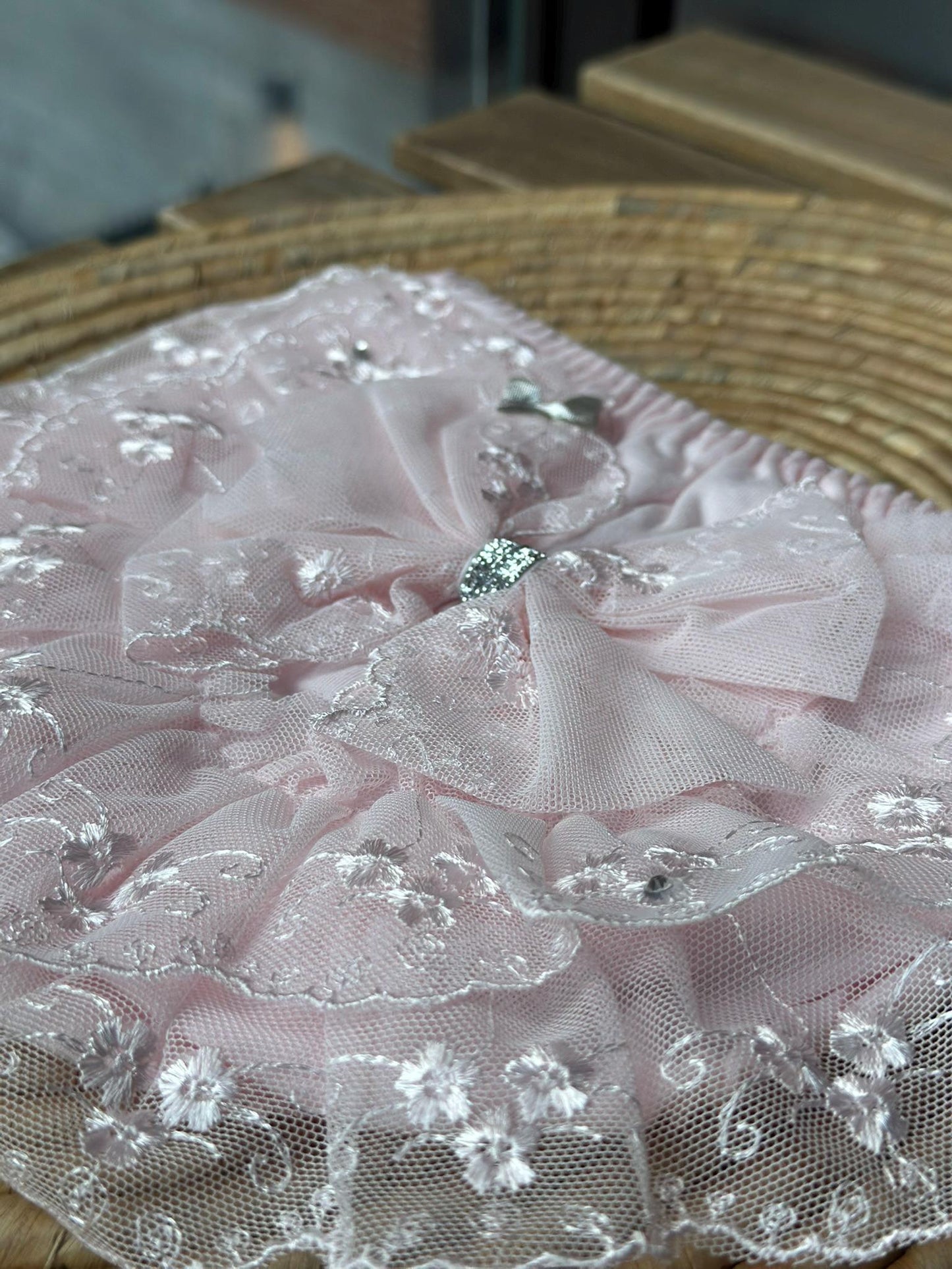 Baby Girl Lace Ruffle Glitter Bloomer, Diaper Cover, Birthday Photoshoot Cloth, Baby Shower Gift, Newborn , Toddler