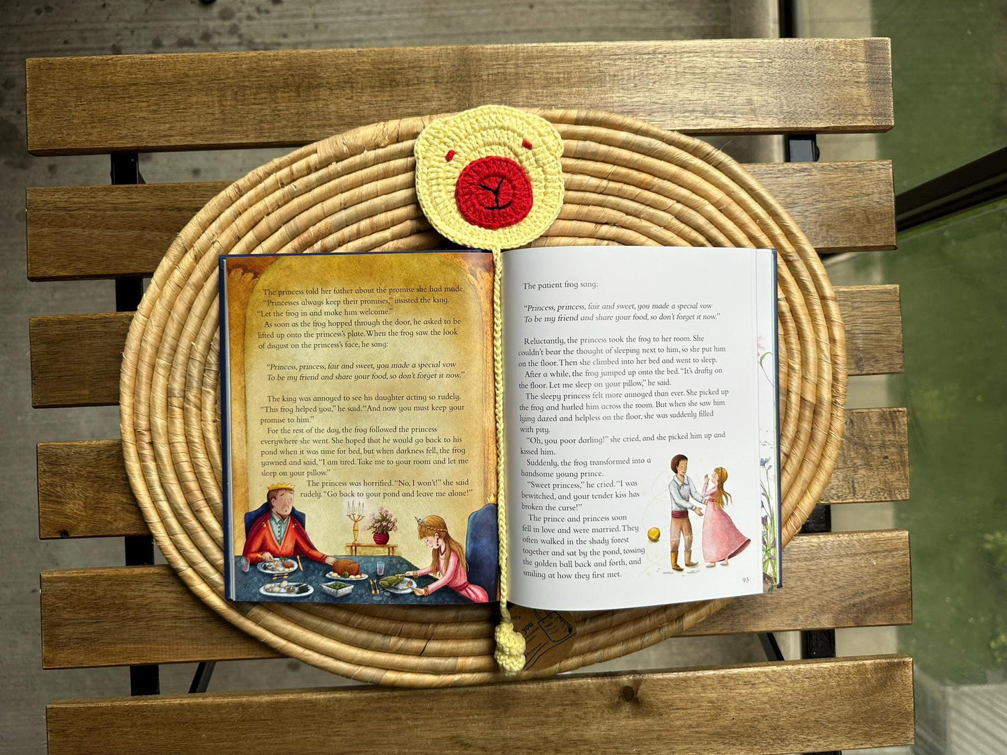 Charming Handmade Cotton Yarn Bookmarks – Perfect for All Ages