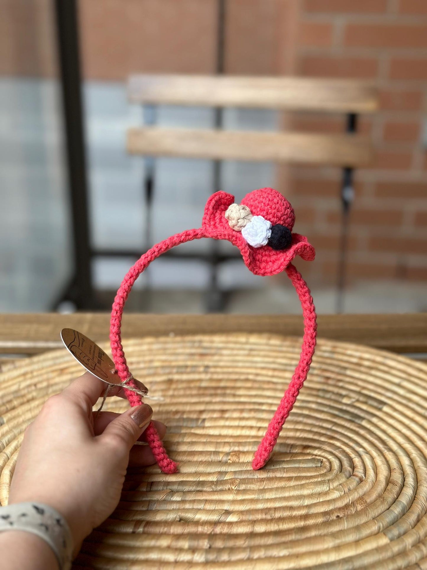 Handmade Adjustable Hat-Style Hairband | Cotton Yarn, 4 Colors