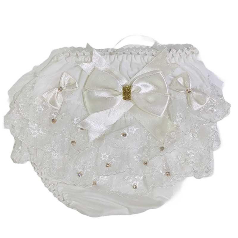 Baby Girl Lace Ruffle Glitter Bloomer, Diaper Cover, Birthday Photoshoot Cloth, Baby Shower Gift, Newborn , Toddler