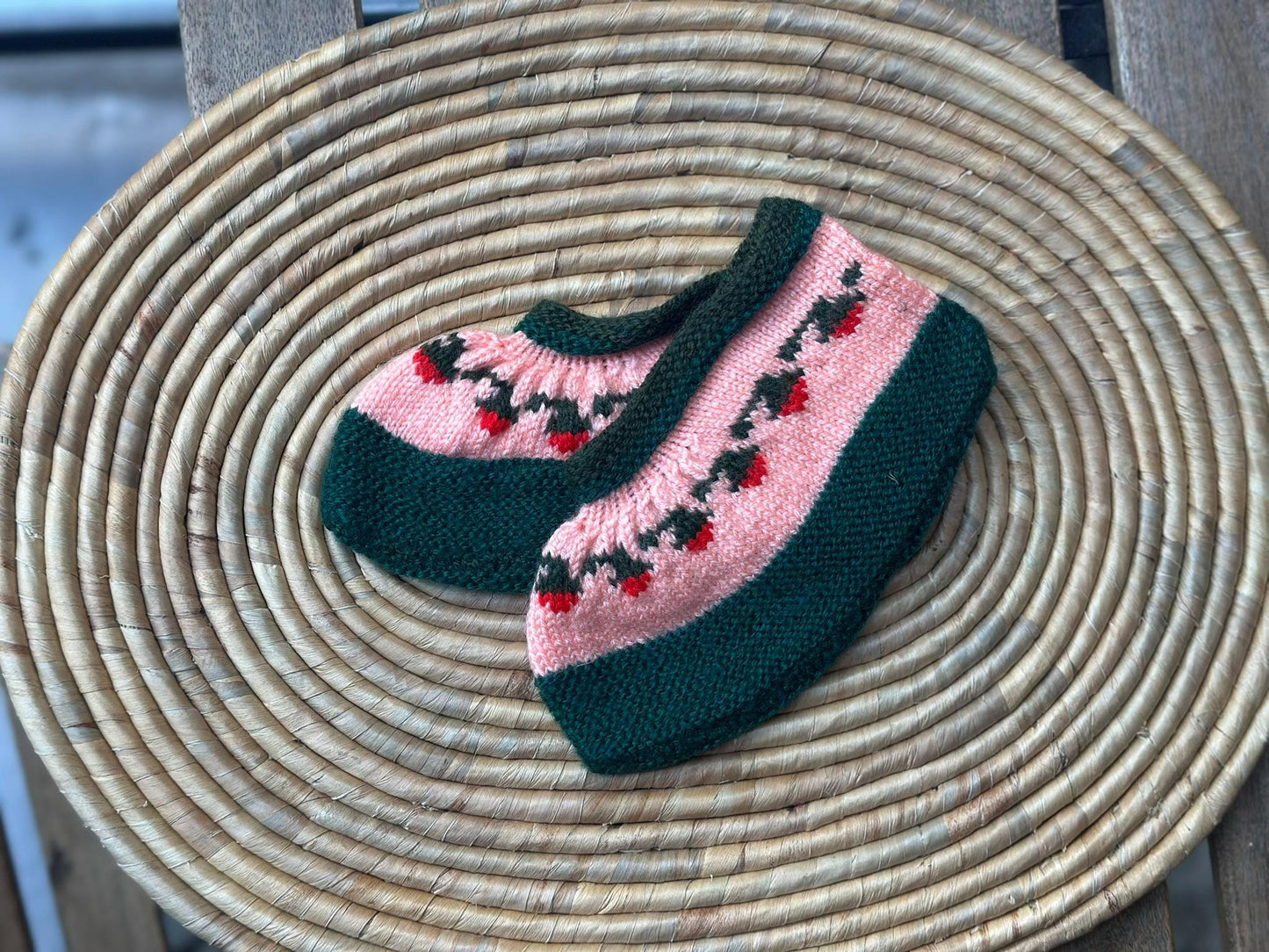 Anatolian Patterned Socks, Handmade Colorful Crochet Booties, Sleep Socks, Thermal Warm Socks, Handmade Knitted Turkish Patik Retro socks,